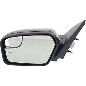 2011-2012 Ford Fusion Driver Side Power Door Mirror (Heated; w- Puddle Lamp; w- BSG; w-o Blis) FO1320423