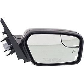 2011-2012 Ford Fusion Passenger Side Power Door Mirror (Heated; w- Puddle Lamp; w- BSG; w-o Blis) FO1321423