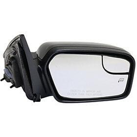 2011-2012 Ford Fusion Passenger Side Power Door Mirror (Heated; w-o Puddle Lamp; w- BSG; w-o Blis; w-Spotter Glass) FO1321421