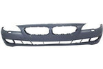 2011-2013 BMW 5Series Front Bumper; w/o M-Pkg; Sedan; w/ Park Assist Sensor Holes; w/ Side View Camera; BM1000240; 51117285965