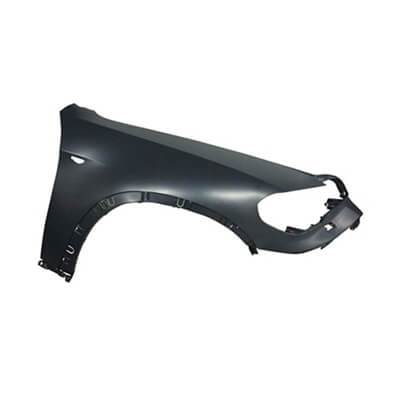 2011-2013 BMW X5 Fender (Passenger Side); w_o M-Package; w_ Headlight Washer Holes; w_ Side Lamp Hole; BM1241159; 51657222996