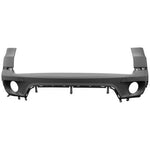 2011-2013 BMW X5 rear Bumper; w_o M Package; w_o Park Assist Sensor Holes; 35i_35i Sport Models; 3L (Round Pipes); BM1100251; 51127227762
