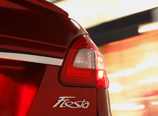 2011-2013 Ford Fiesta 4DR Sedan Lip Mount ABS-291