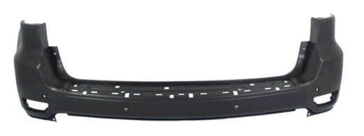 2011-2013 Jeep Grand Cherokee Rear Bumper (w/ Park Assist Sensor Holes; w/ Blind Spot Dectection Holes) - CH1100953