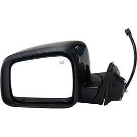 2011-2013 Jeep Grand Cherokee Side View Mirror (Heated; w/o Memory; w/o Blind Spot Detection; Left) - CH1320394