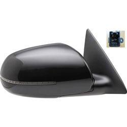 2011-2013 Kia Forte Passenger Side Power Door Mirror (Coupe; Heated; w-Turn Signal; Manual-Folding)_KI1321155_876061M005