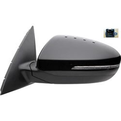 2011-2013 Kia Optima Driver Side Power Door Mirror (Korean Built; Non-Heated; w_Signal; Power; Manual Folding)_KI1320152