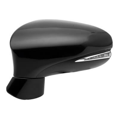 2011-2013 Lexus CT200H Mirror (Driver Side); w_o F-Sport Package; Power; Manual Folding; Heated; w_o Memory; w_ Signal Light; w_ Puddle Lamp; w_o Auto Dimming; LX1320112; 8794076040