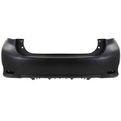 2011-2013 Lexus CT200H Rear Bumper; w_ F-Sport Package; w_o Park Assist Sensor Holes; LX1100157; 5215976902