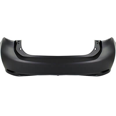 2011-2013 Lexus CT200H Rear Bumper; w_o F-Sport Package; w_o Park Assist Sensor Holes; LX1100152; 5215976900