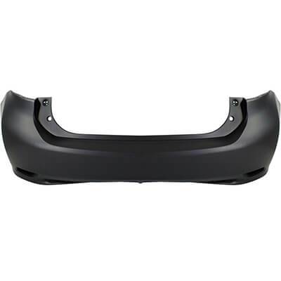 2011-2013 Lexus CT200H Rear Bumper; w_o F-Sport Package; w_o Park Assist Sensor Holes; LX1100152; 5215976900