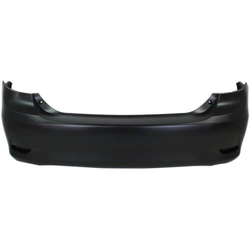 2011-2013 Toyota Corolla Rear Bumper; Sedan; Canada Built, BASE_CE_LE Except S_XRS Models; w_o Spoiler Holes; TO1100287; 5215902977