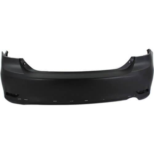2011-2013 Toyota Corolla Rear Bumper; Sedan; Canada Built, S_XRS Models; w_ Spoiler Holes; TO1100288; 5215902978