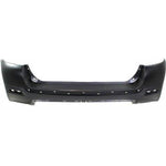 2011-2013 Toyota Highlander Rear Bumper; Lower_Upper Pad; Except Hybrid Models; Textured; TO1100289; 521590E907