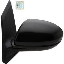 2011-2014 Mazda2 Mirror (Driver Side); Power; Manual Folding; Non-Heated; MA1320171; DR616918ZB