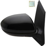2011-2014 Mazda 2 Mirror (Passenger Side); Power; Manual Folding; Non-Heated; MA1321171; DR616912ZB