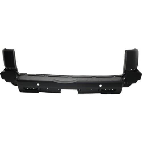 2011-2014 Toyota FJ Cruiser Rear Bumper; w_ Park Assisr Sensor Holes; Textured; TO1100323; 5215935410 
