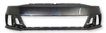 2011-2014 Volkswagen Jetta - OEM - Front Bumper Painted Platinum Gray Metallic (LD7X)