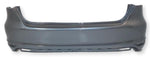 2011-2014 Volkswagen Jetta GLI Rear Bumper Painted Platinum Gray Metallic (LD7X), GLI/Hybrid Models