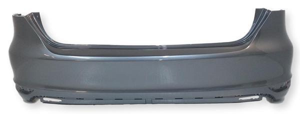 2011-2014 Volkswagen Jetta GLI Rear Bumper Painted Platinum Gray Metallic (LD7X), GLI/Hybrid Models