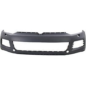 2011-2014 Volkswagen Touareg Front Bumper (w/ Head Light Washer Holes; w/ Spoiler Holes) - VW1000194
