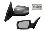 2011-2015 Kia Sorento Side View Mirror Painted Titanium Silver Metallic (IM) / Left, Driver-side / (LX/EX) WITH: Power; Manual Folding; Heat; Turn Signal | WITHOUT: Memory; Blind Spot Dtctn 876101U050 KI1320146