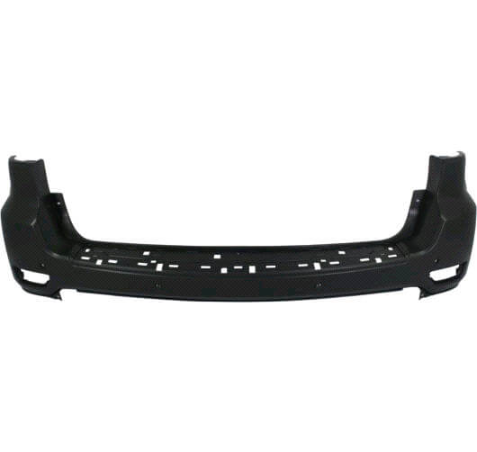 2011-2015 Jeep Grand Cherokee Rear Bumper (w/ Park Assist Sensor Holes; w/o Blind Spot Dectection Holes) - CH1100954