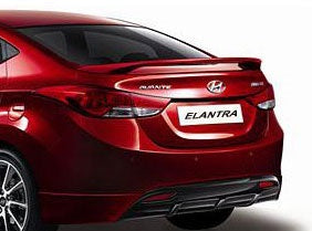 2011 Hyundai Elantra : Spoiler Painted