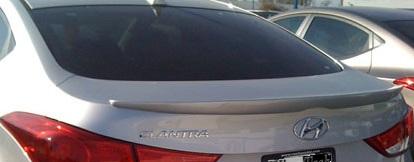 2013 Hyundai Elantra : Spoiler Painted