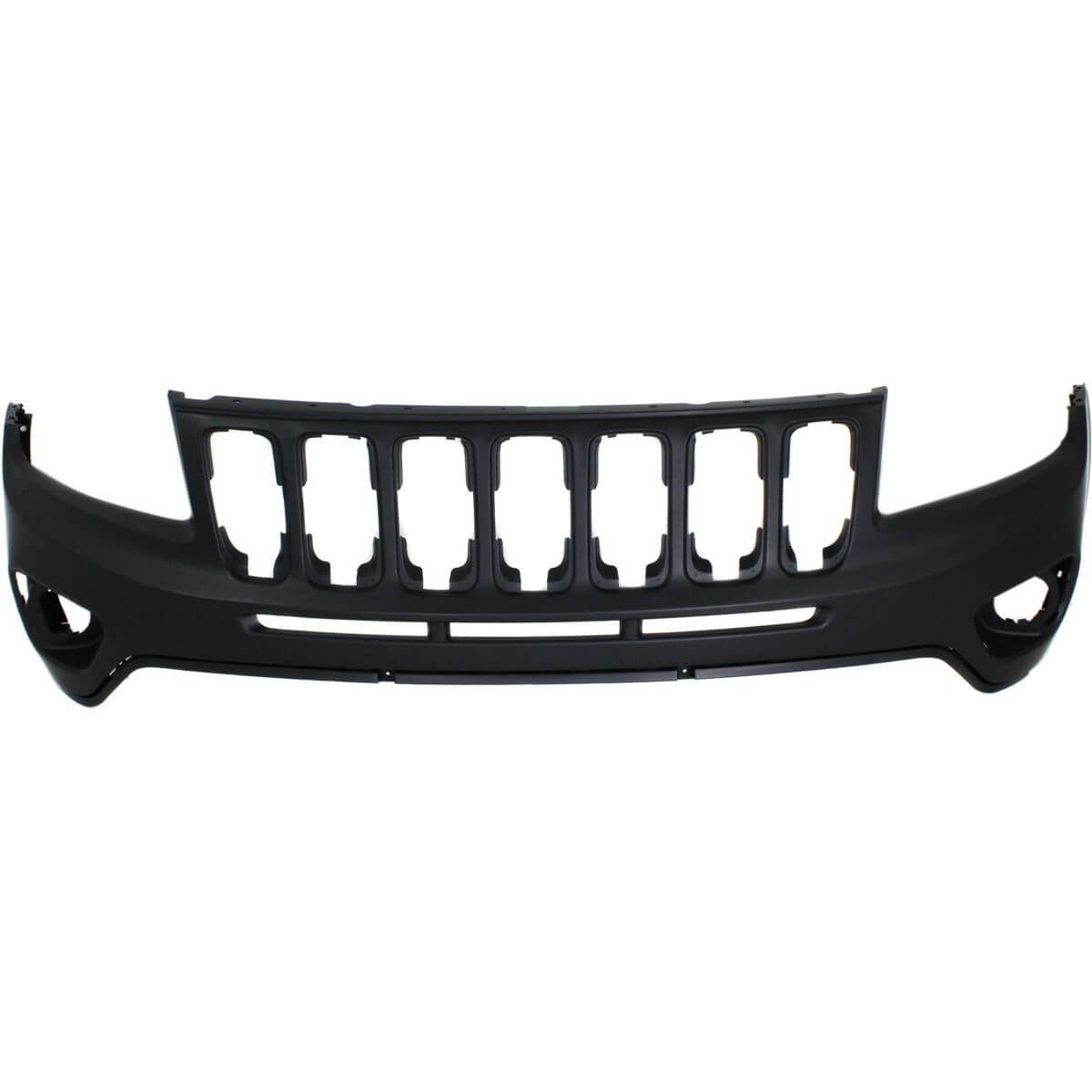 2011-2017 Jeep Compass Front Bumper Painted Bright White (Pw7), Upper SKU 68109861AC
