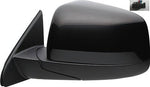 2011-2017 Jeep Grand Cherokee Side View Mirror (Heated; Manual Folding; w/o Blind Spot Detection; Left) - CH1320330