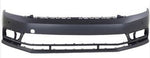 20115-2018 Volkswagen Jetta Front Bumper (w/o Headlight Washer Holes; w/ Park Assist Sensor Holes) - VW1000221