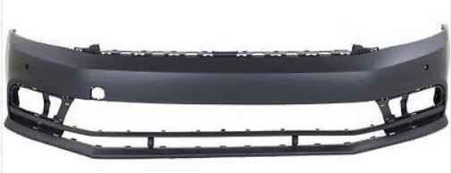 20115-2018 Volkswagen Jetta Front Bumper (w/o Headlight Washer Holes; w/ Park Assist Sensor Holes) - VW1000221
