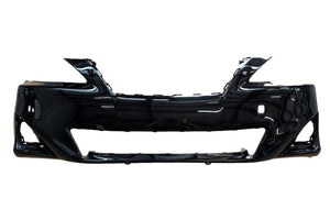 2011-2013 Lexus IS250 Front Bumper Painted_Obsidian_212_WITHOUT: Sport, Headlight Washer Holes, Park Assist Sensor Holes_ 5211953979_ LX1000212