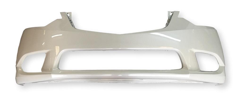2011 Acura TSX Front Bumper, Sedan, Without Parking Sensors, Painted Premium White Pearl (NH624P)