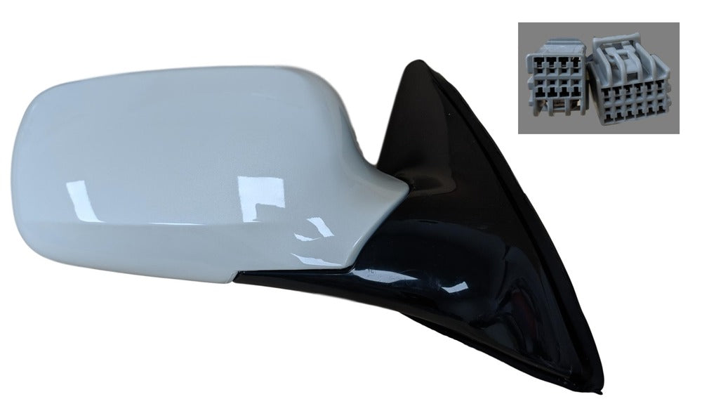 2011 Buick Lucerne Passenger Side View Mirror, Heated, Without Signal Indicator, Without Memory, Painted White Diamond Pearl (WA800J)_ 25822566