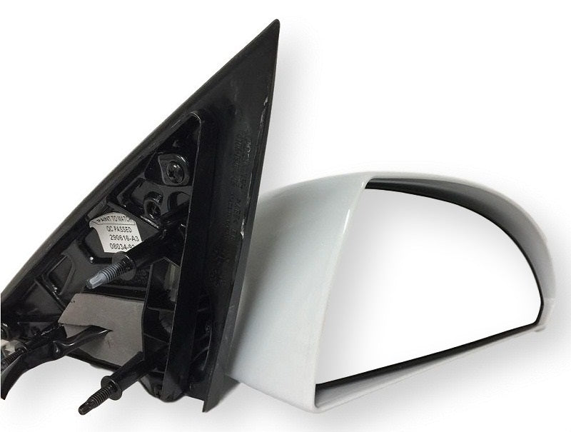 2006 Chevrolet Impala Passenger side view mirror Painted Olympic White (WA8624)_Non-Heated, Textured Base