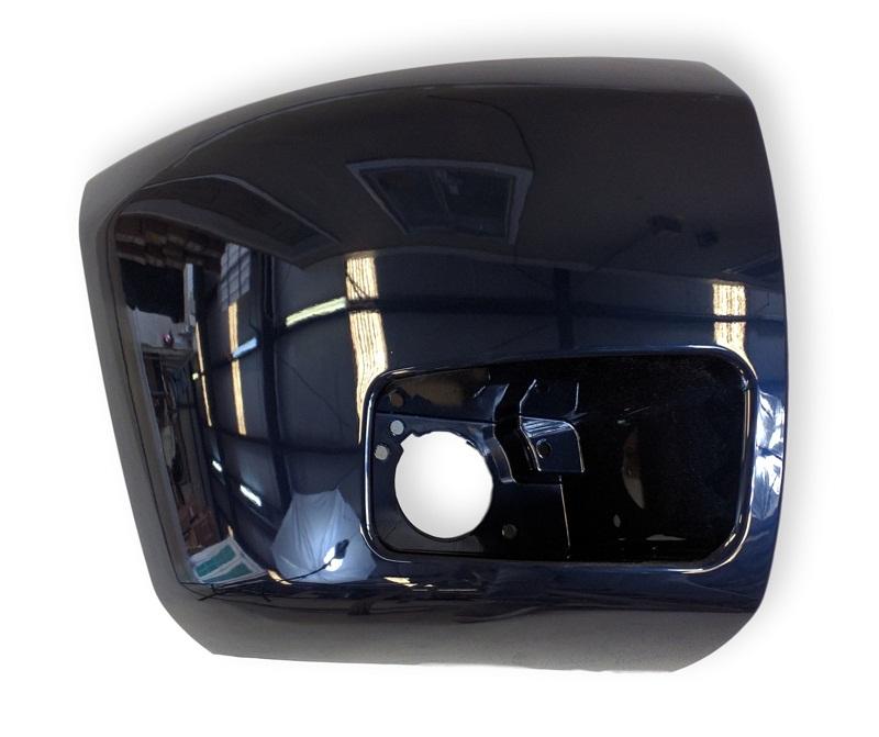 2011 Chevrolet Silverado 1500 Front Bumper End RH With Foglight Painted Dark Ming Blue Metallic (WA722J)_ 15891682