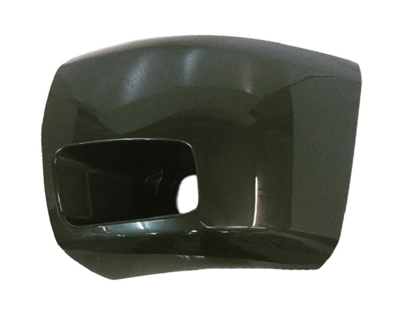 2011 Chevrolet Silverado Driver Front Bumper End Cap (With Foglights) Painted Stealth Gray Metallic (WA928L) ReveMoto Painted Auto Body Parts