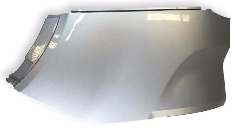 2010 GMC Acadia Rear Bumper Cap RH Painted Switchblade Silver Metallic (WA636R)