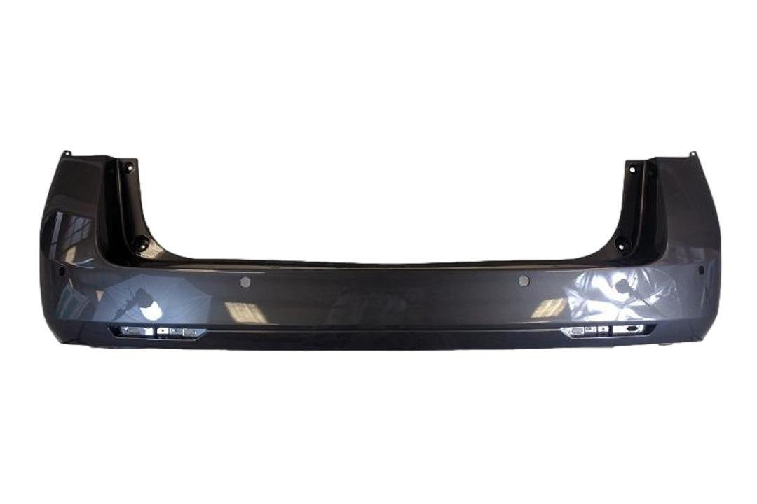 2011-2017 Honda Odyssey Rear Bumper Painted_(Touring Model) WITH: Park Assist Sensor Holes_Smokey_Topaz_Metallic_NH777M_ 04715TK8A80ZZ_ HO1100266