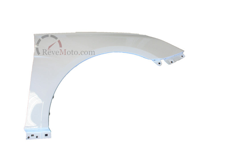 2011 Hyundai Sonata Passenger Side Fender Painted White Pearl (Color Code: JR)