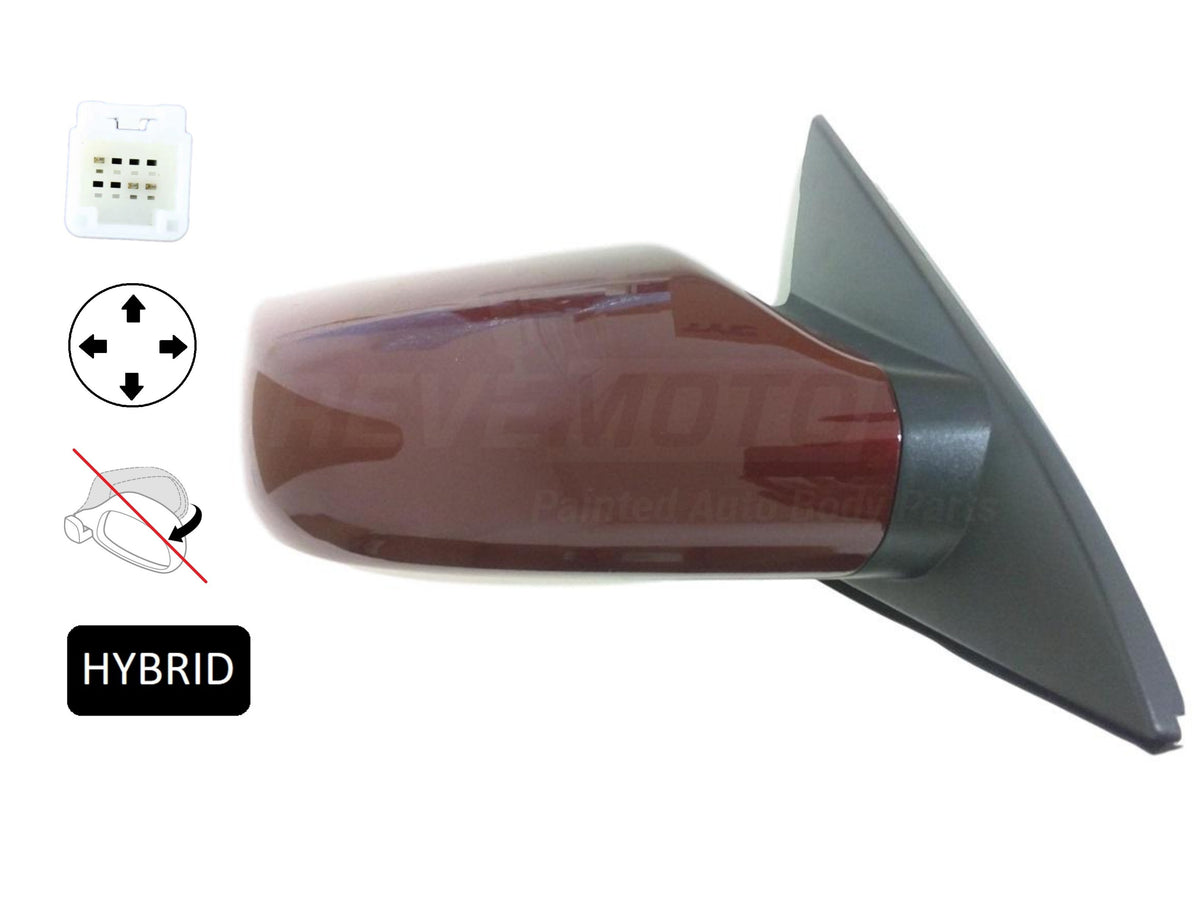 2010 Nissan Altima Side View Mirror Painted (Sedan)