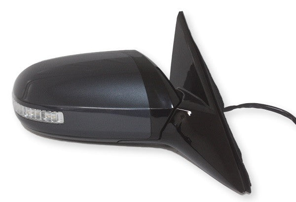 2011 Nissan Maxima Side View Mirror Painted Metallic Slate (KBC), with Turn Signal, without Premium Pkg