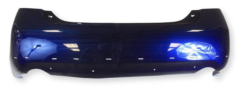 2008 Toyota Camry Rear Bumper Painted Blue Ribbon Metallic (8T5) SE 4CYL USA; 5215906951