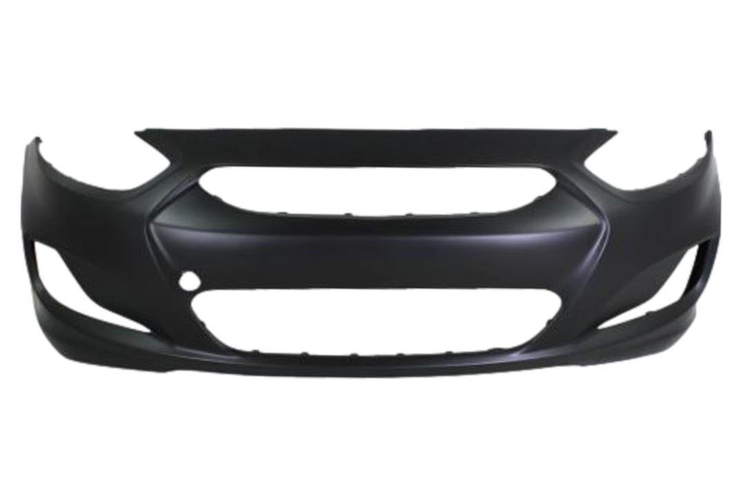 2012-2013 Hyundai Accent Front Bumper Painted