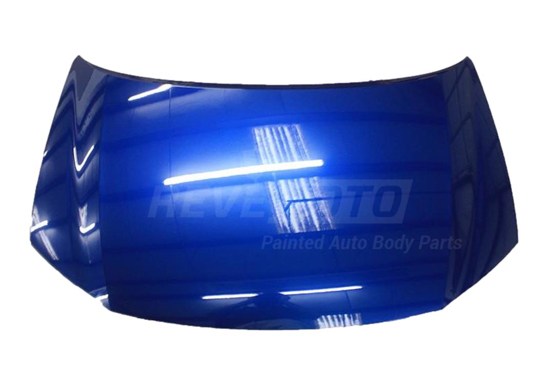 2012-2013 Honda Civic Hood Painted (Coupe/Sedan) Dyno Blue Pearl (B561P) 60100TR3A90ZZ HO1230166 