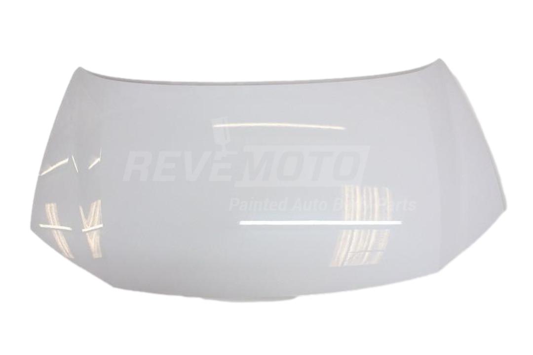 2012-2013 Honda Civic Hood Painted (Coupe/Sedan) Taffeta White (NH578) 60100TR3A90ZZ HO1230166 ReveMoto Painted Auto Parts Replacement