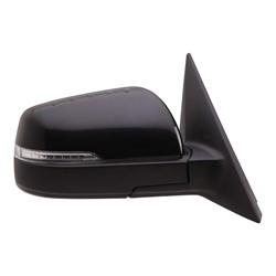 2012-2013 Kia Soul Passenger Side Power Door Mirror (Heated; w-Turn Signal; Power; Manual Folding)-KI1321164
