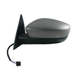 2012-2013 Volkswagen Beetle Side View Mirror (Heated; w/o Turn Signal; Manual Folding; Driver-Side) - VW1320149